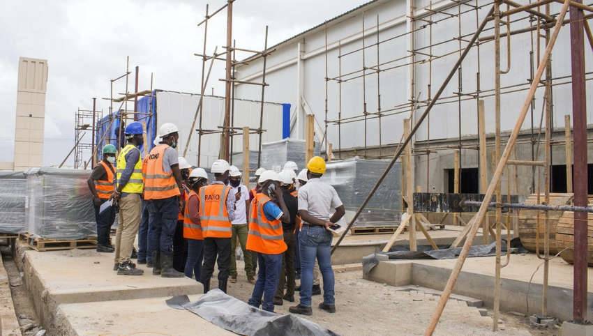 Un data center développé par Raxio dans le parc industriel de Kampala en Ouganda. - © DR Un data center développé par Raxio dans le parc industriel de Kampala en Ouganda. - © DR