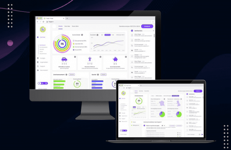 Le logiciel Fruggr, développé par Digital4Better. Le logiciel Fruggr, développé par Digital4Better.