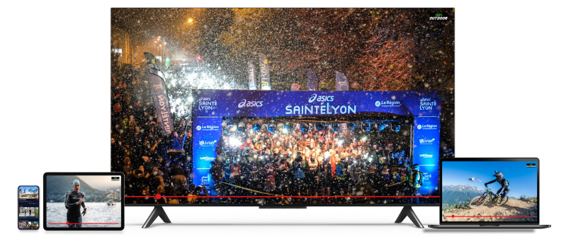 La plateforme de streaming Sportall ©Sportall