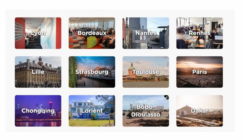 © Les implantations d'1nKubator