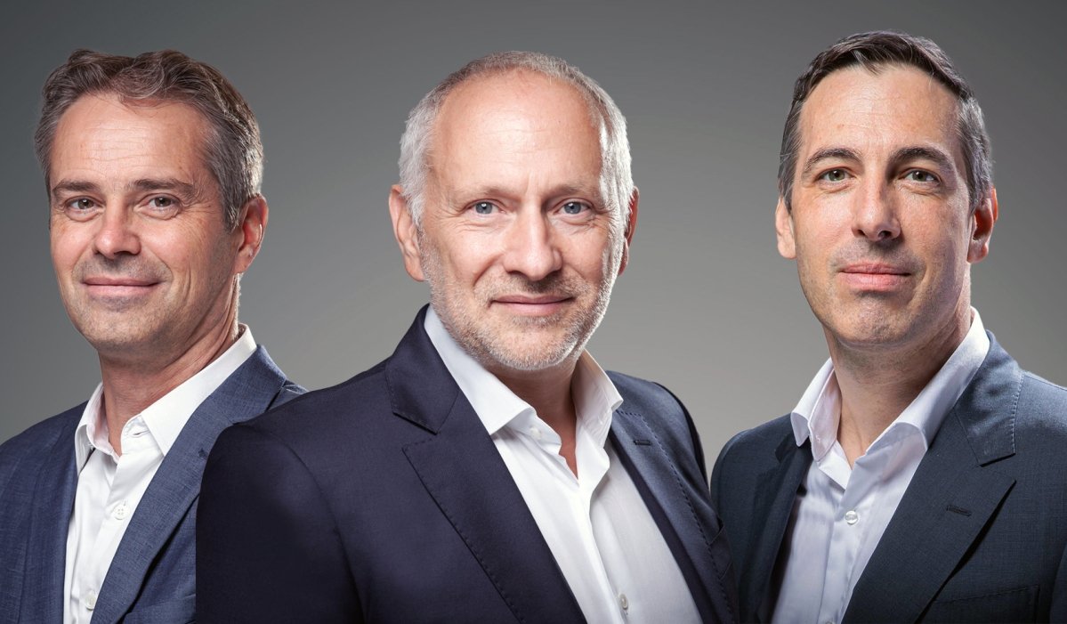 ©Meanings Capital Partners - François Tranié (gauche), Hervé Fonta (centre) et André Renaison (droite)