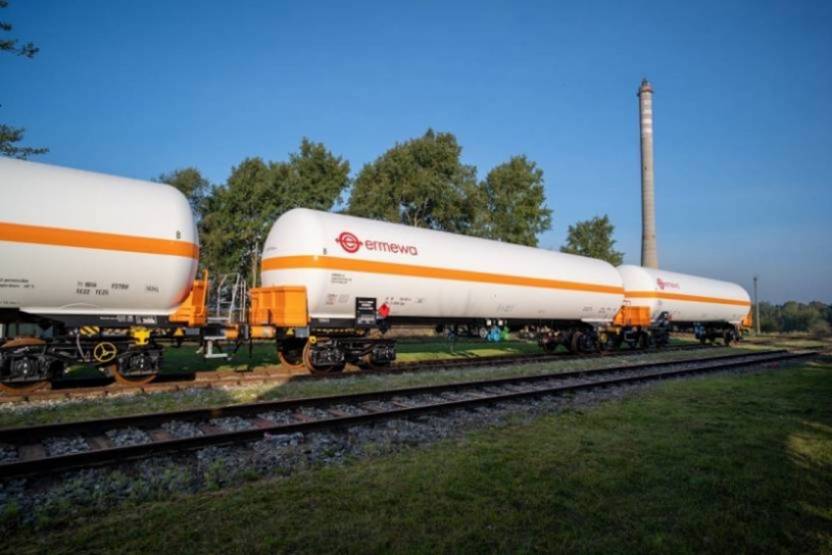 Les wagons d'Ermewa en Pologne. Les wagons d'Ermewa en Pologne.