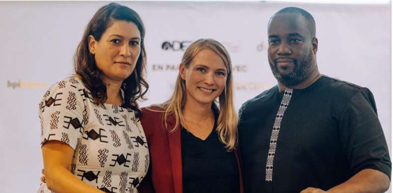 © Digital Africa (au centre : Stephan-Éloïse Gras, directrice générale de Digital Africa) © Digital Africa (au centre : Stephan-Éloïse Gras, directrice générale de Digital Africa)