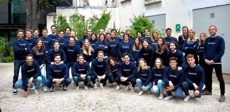 L’équipe de la proptech Hosman - © Hosman