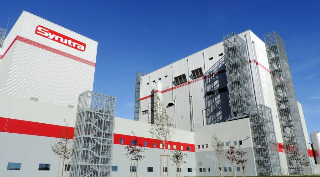 L'usine à Carhaix de Sodiaal et de Synutra