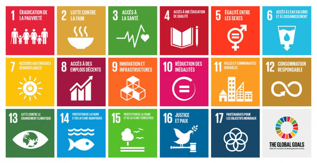 Objectifs de développement durable