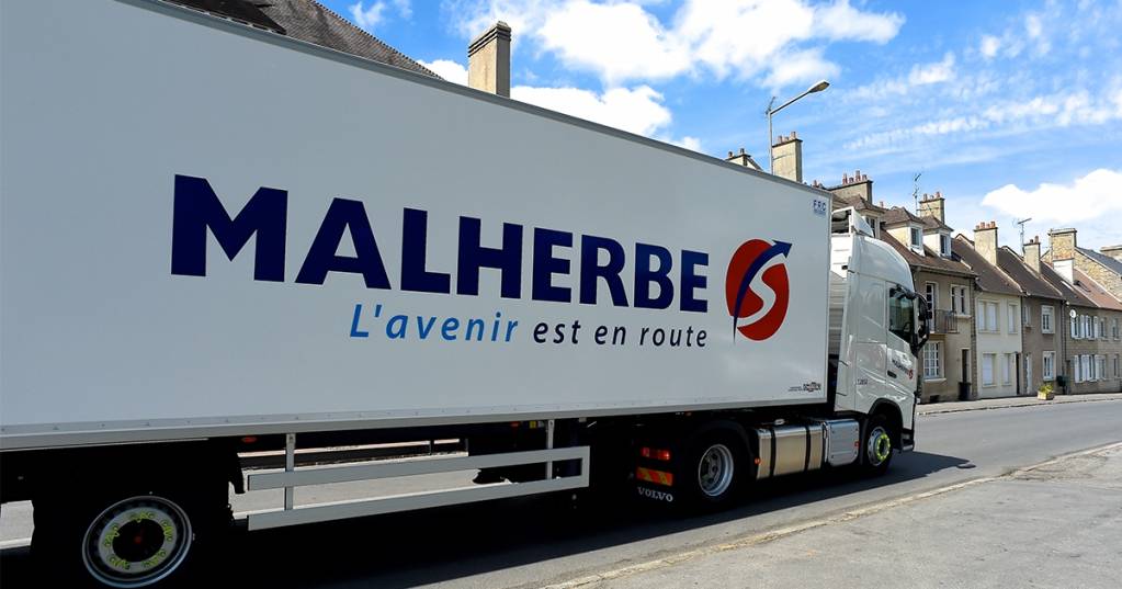 Camion de marchandises Malherbe