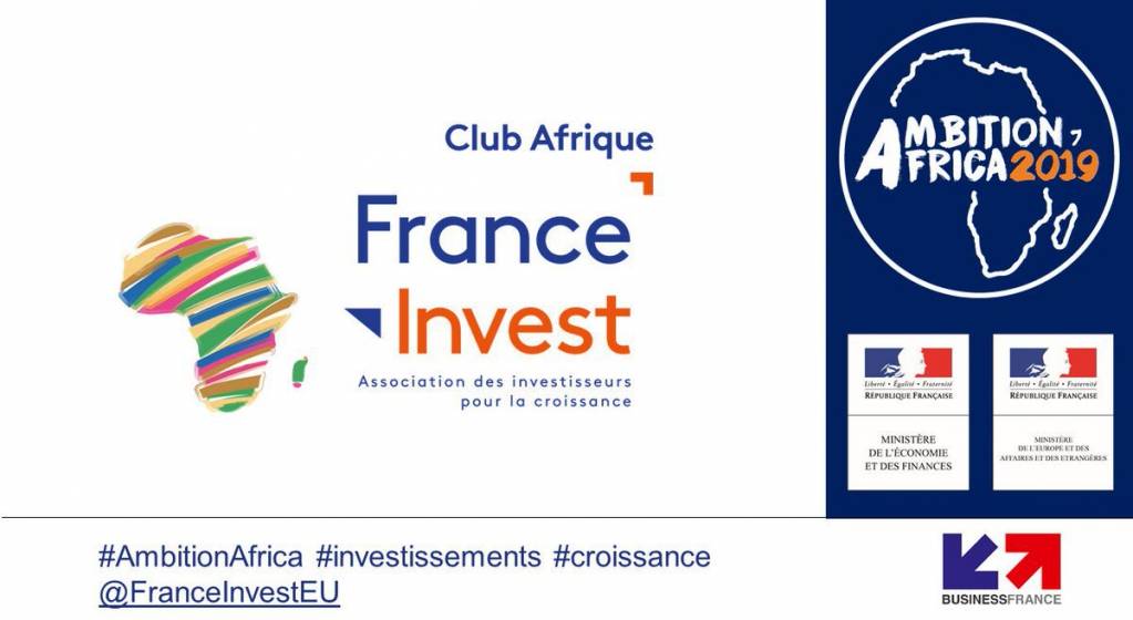 Le Club Afrique de France Invest organise sa première conférence « Invest For Growth in Africa »’, mercredi 30 octobre 2019 de 15h30 à 19h à Bercy, à l'occasion de l'événement Ambition for Africa. - © France Invest Le Club Afrique de France Invest organise sa première conférence « Invest For Growth in Africa »’, mercredi 30 octobre 2019 de 15h30 à 19h à Bercy, à l'occasion de l'événement Ambition for Africa. - © France Invest