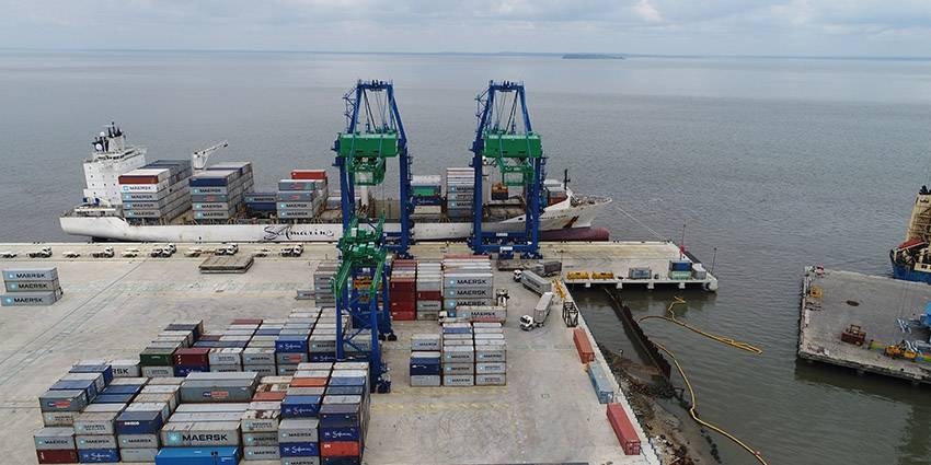 New Owendo International Port au Gabon - © GSEZ New Owendo International Port au Gabon - © GSEZ