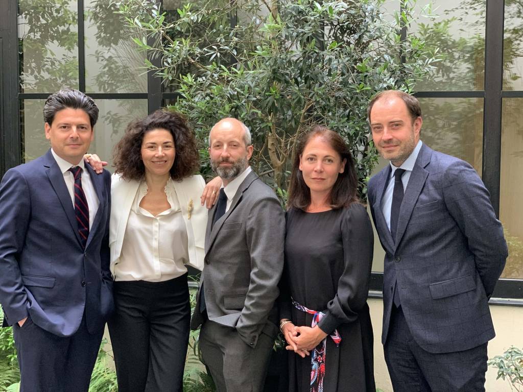 Romain Chiss, Florence Froment-Meurice, François Brocard, Carine Rohou-Borsello et Erwan Jaglin. © Karman Associés Romain Chiss, Florence Froment-Meurice, François Brocard, Carine Rohou-Borsello et Erwan Jaglin. © Karman Associés