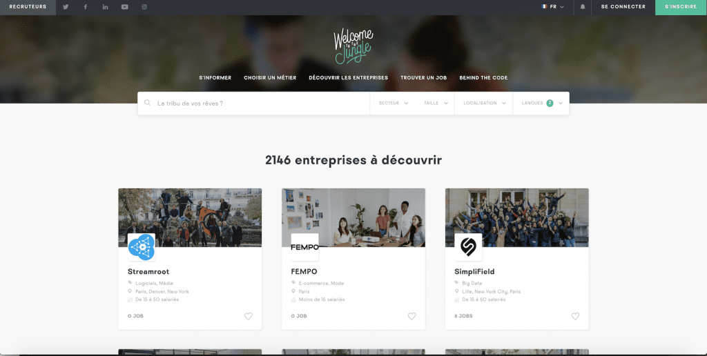 © Welcome to the Jungle © Welcome to the Jungle