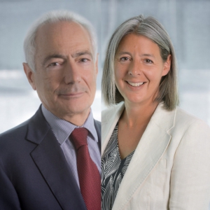 Robert Daussun et St&eacute;phanie Casciola, LBO France