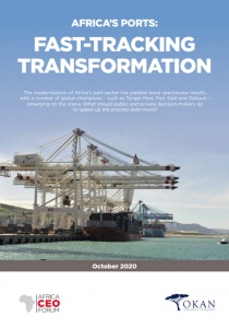 &laquo;&nbsp;Les ports en Afrique, acc&eacute;l&eacute;rer la mutation&nbsp;&raquo; &copy;&nbsp;Okan Partners