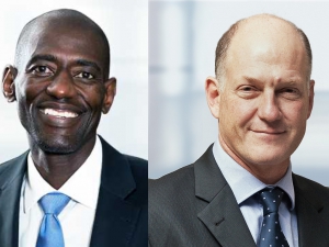 Derrick Msibi et Greg Babaya, Stanlib Derrick Msibi et Greg Babaya, Stanlib