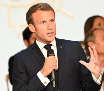 Emmanuel Macron, pr&eacute;sident de la R&eacute;publique