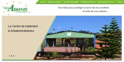 Site web d'Adonis Environnement - ©adonis-madagascar.com Site web d'Adonis Environnement - ©adonis-madagascar.com
