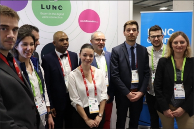 Officialisation levée de Lunc au CES 2019 - ©twitter.com/lunc Officialisation levée de Lunc au CES 2019 - ©twitter.com/lunc