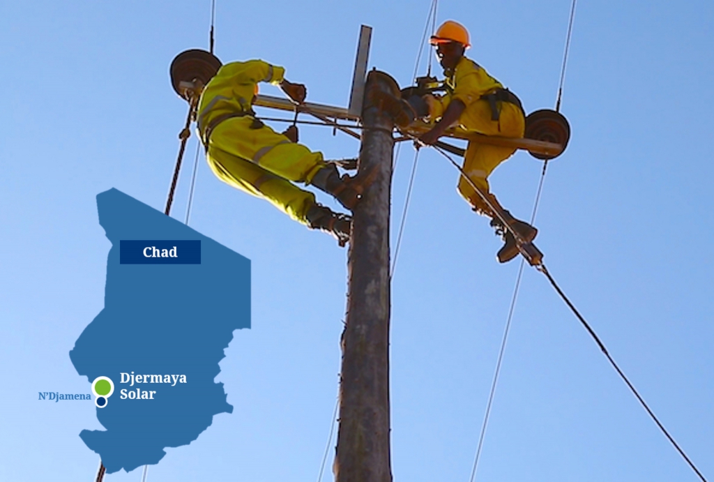 Centrale solaire de Djermaya au Tchad - &copy; InfraCo Africa