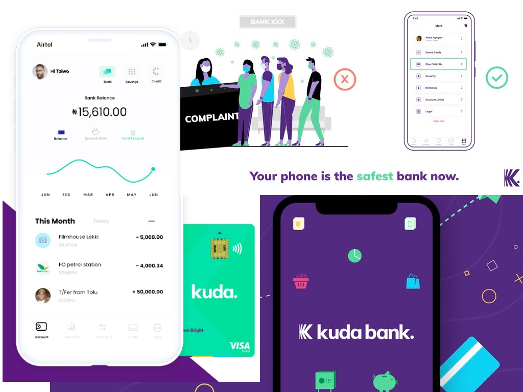 La levée de fonds de 8,4 M€ (10 M$) de la fintech Kuda constitue le plus important tour d'amorçage jamais réalisé en Afrique, selon le média américain TechCrunch. - © Kuda La levée de fonds de 8,4 M€ (10 M$) de la fintech Kuda constitue le plus important tour d'amorçage jamais réalisé en Afrique, selon le média américain TechCrunch. - © Kuda