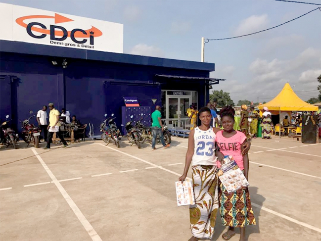 Enseigne CDCI demi-gros et d&eacute;tail en C&ocirc;te d'Ivoire - &copy; Compagnie de distribution de C&ocirc;te d&rsquo;Ivoire