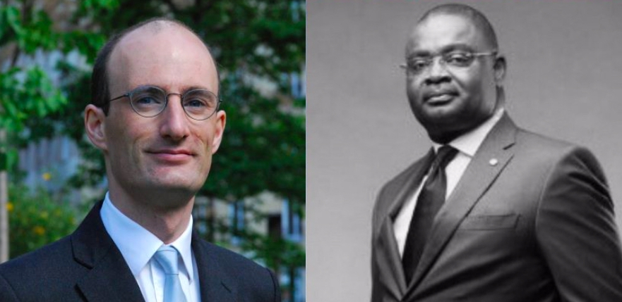 Fran&ccedil;ois Lefebvre, Bpifrance et Ibrahim Diouf, Ecobank, signataires du protocole d'accord du 26 juin &agrave; Paris qui pr&eacute;voit la possibilit&eacute; pour Bpifrance de couvrir des lignes de cr&eacute;dit mises &agrave; disposition d&rsquo;acheteurs africains au b&eacute;n&eacute;fice d&rsquo;exportateurs fran&ccedil;ais.