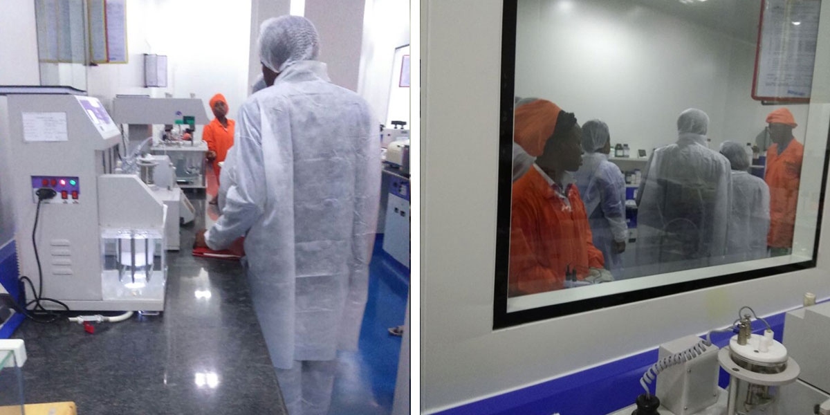 Africure Pharmaceuticals a ouvert en f&eacute;vrier 2018 sa premi&egrave;re usine de fabrication de m&eacute;dicaments g&eacute;n&eacute;riques au Cameroun. - &copy; Africure