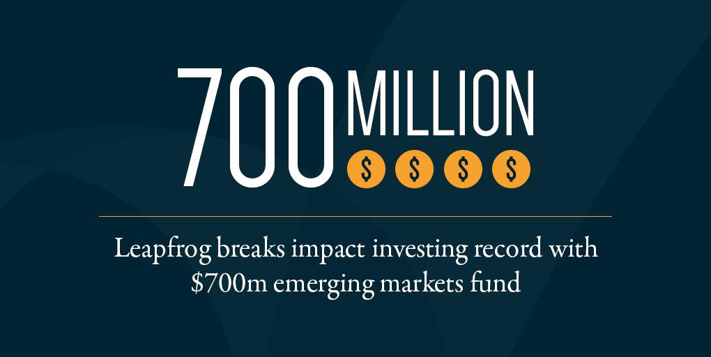 Closing record de LeapFrog Emerging Consumer Fund III - LeapFrog Investments