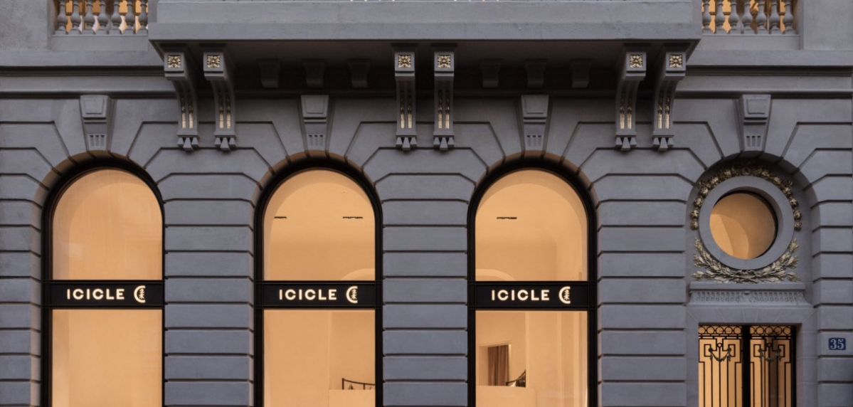 boutique flagship parisienne d'Icicle &copy; Icicle