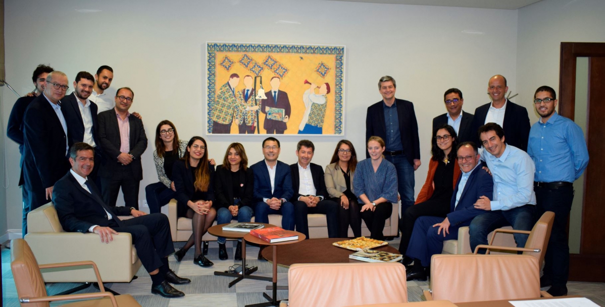 Réunion des équipes de Cathay Innovation et AfricInvest en avril 2019, pour lancer Cathay AfricInvest Innovation, le premier fonds venture panafricain pour connecter le continent dans son ensemble et avec les principaux écosystèmes d’innovation mondiaux. - © Cathay Innovation Réunion des équipes de Cathay Innovation et AfricInvest en avril 2019, pour lancer Cathay AfricInvest Innovation, le premier fonds venture panafricain pour connecter le continent dans son ensemble et avec les principaux écosystèmes d’innovation mondiaux. - © Cathay Innovation