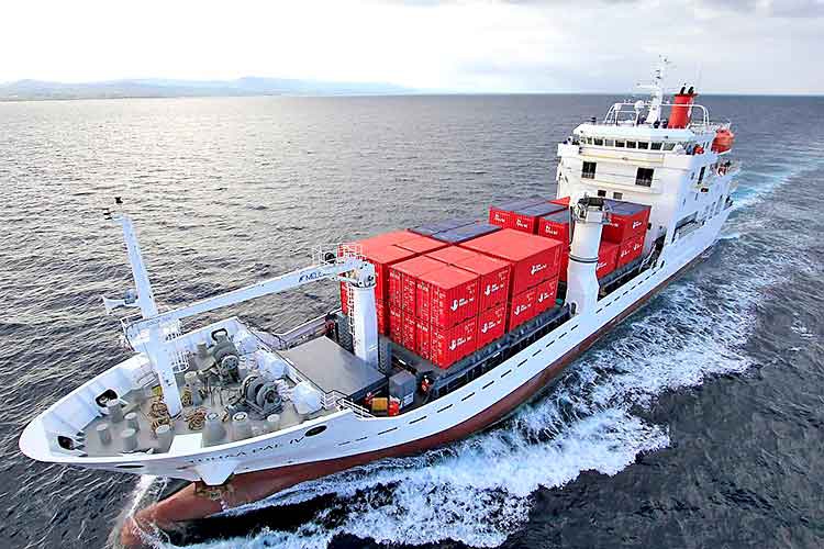 Navire caboteur mixte pour la Polyn&eacute;sie Fran&ccedil;aise, con&ccedil;u par Mer et Design - &copy; Mer et Design