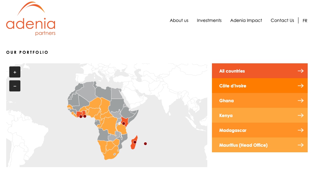 Portefeuille d'Adenia Partners - &copy; Adenia Partners