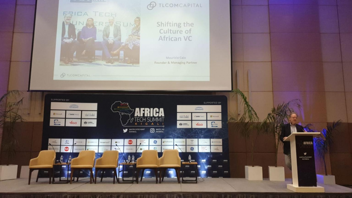 Présentation TLcom Capital lors de l'Africa Tech Summit 2019 à Kigali - © TLCom Capital Présentation TLcom Capital lors de l'Africa Tech Summit 2019 à Kigali - © TLCom Capital