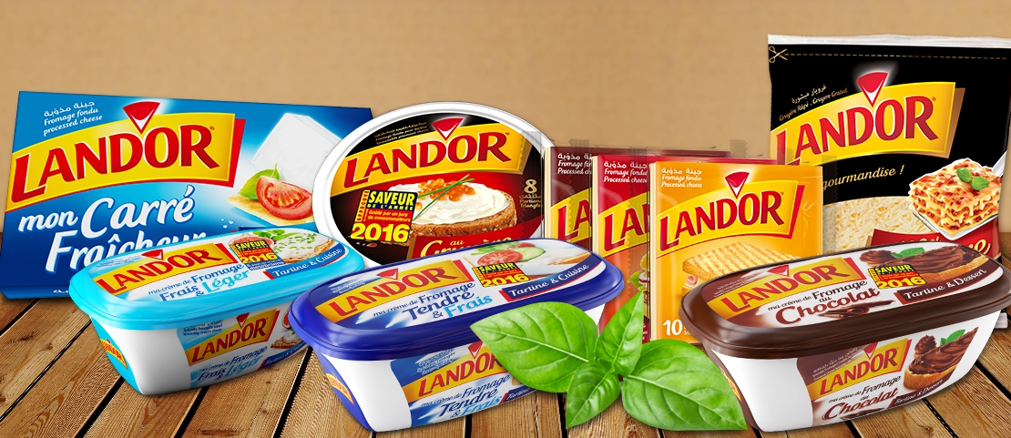 Produits fromagers de la marque tunisienne Land'Or - &copy; Land'or