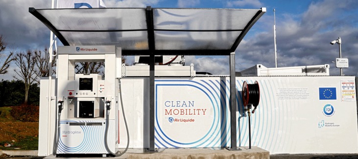 Station de remplissage d&rsquo;hydrog&egrave;ne d'Air Liquide &copy;airliquide.com