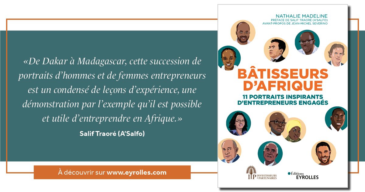 Issu de la collaboration entre I&P, Proparco et Nathalie Madeline, Bâtisseurs d'Afrique retrace les parcours de onze entrepreneurs africains. - © AFD Issu de la collaboration entre I&P, Proparco et Nathalie Madeline, Bâtisseurs d'Afrique retrace les parcours de onze entrepreneurs africains. - © AFD