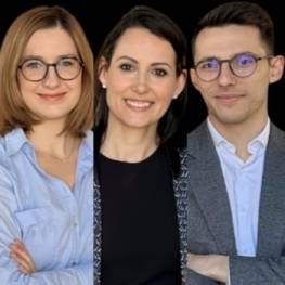 Hélène Chanteloube, Clémence Bonifacio et Flavien Combeaud, Jaberson