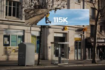 © La Banque Postale / Andy Mabbett (Rue du Faubourg Saint-Martin, Paris)