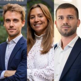 Guillaume Vacherand, Claire Russel et Davide Giacometti, Elyan Partners