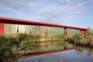 La plateforme du Coudray-Montceaux louée à Lidl - © Panhard